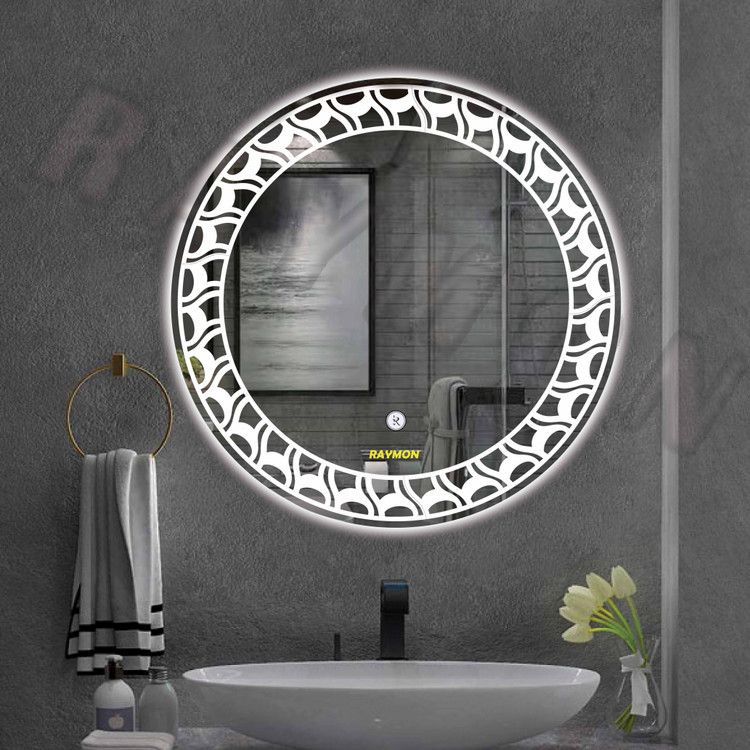 آینه بک لایت لمسی