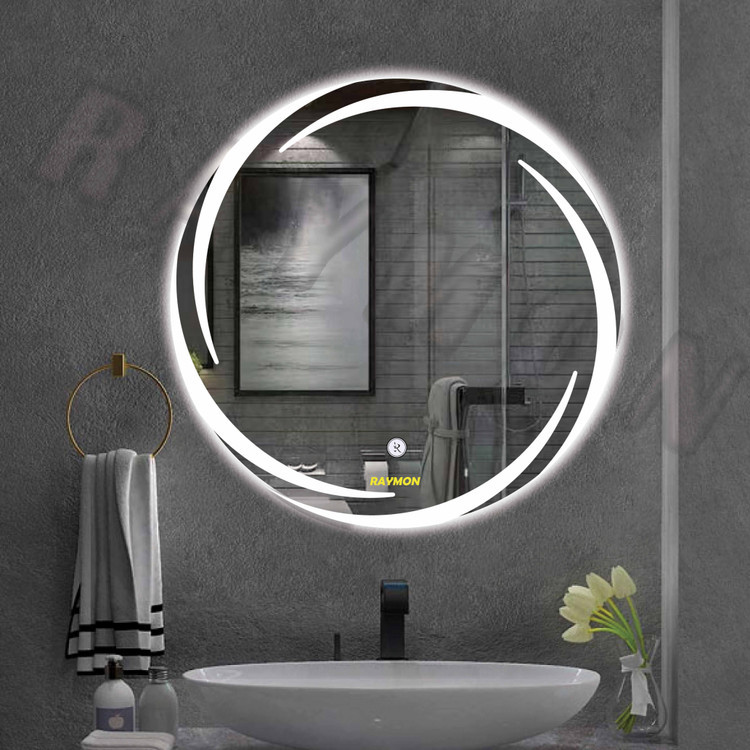 آینه بک لایت لمسی