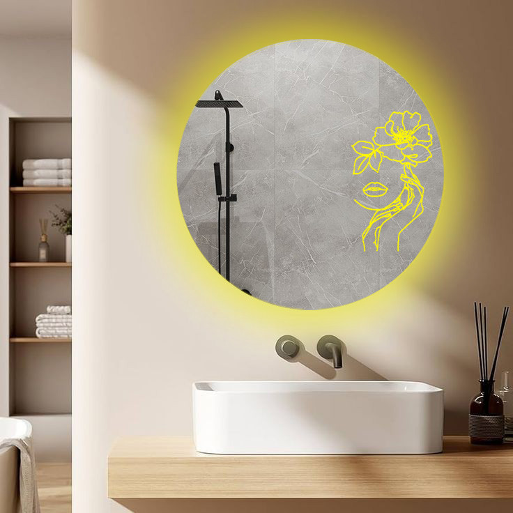 آینه لمسی ضد بخار