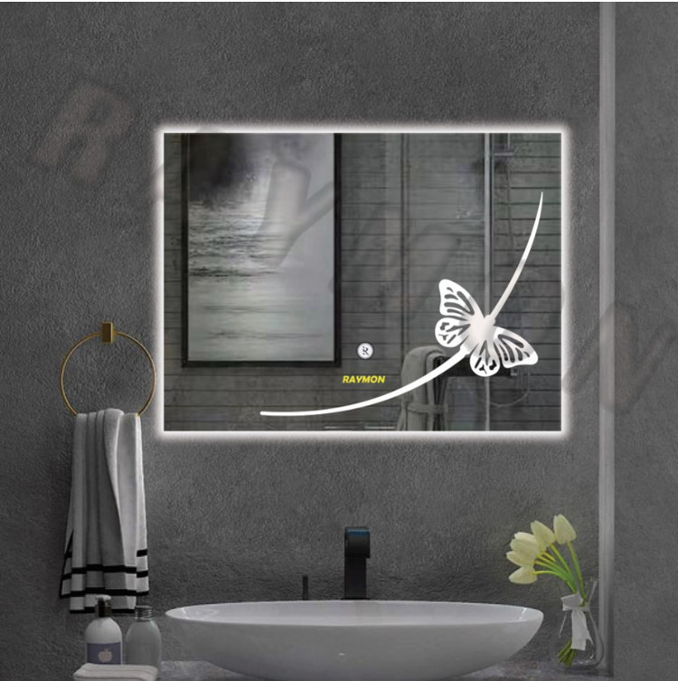 آینه بک لایت لمسی