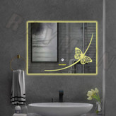 آینه بک لایت لمسی