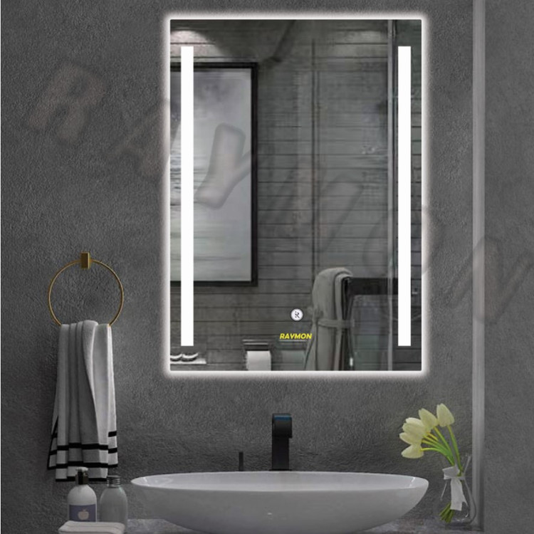 آینه بک لایت لمسی