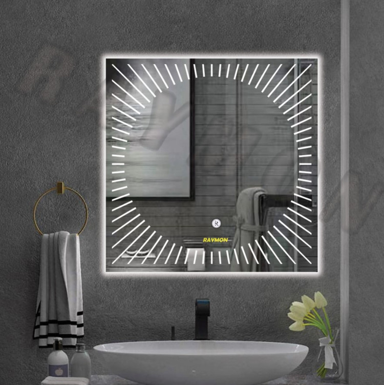 آینه بک لایت لمسی