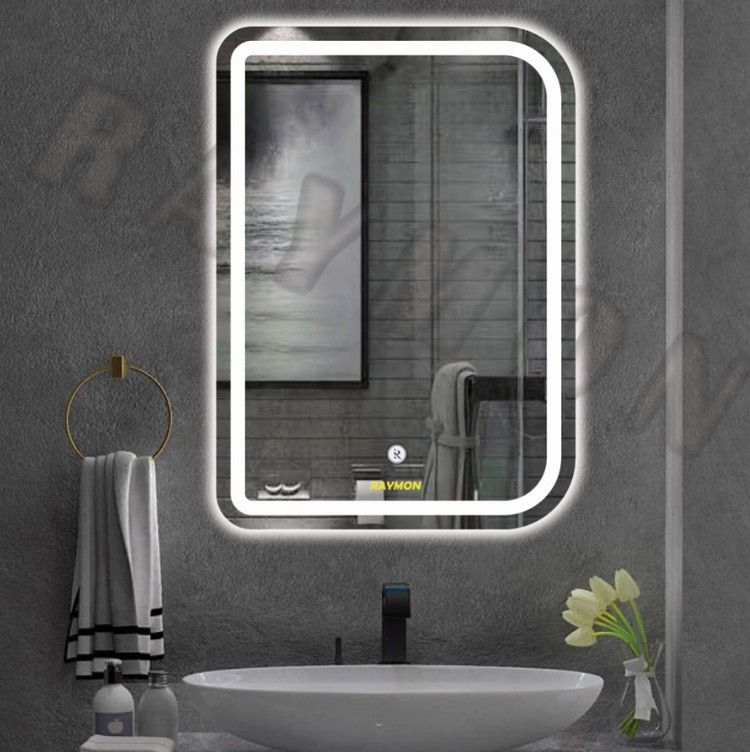 آینه بک لایت لمسی