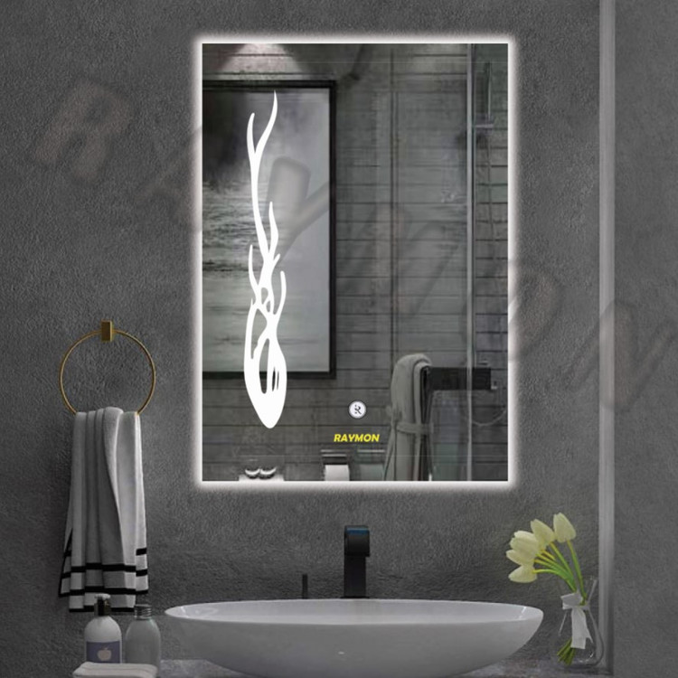 آینه بک لایت لمسی