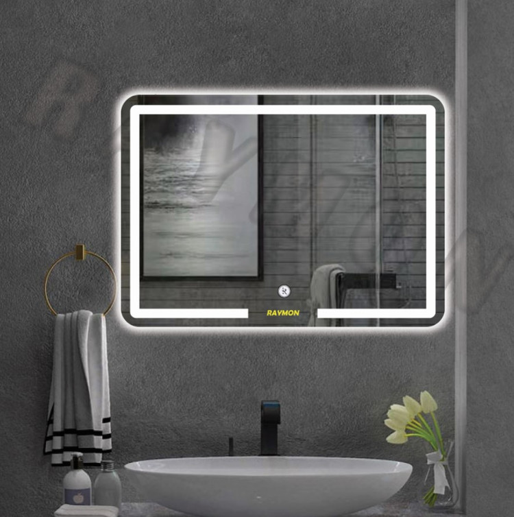 آینه بک لایت لمسی