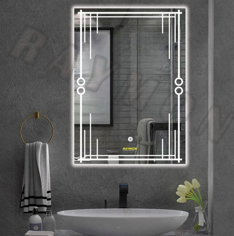 آینه بک لایت لمسی