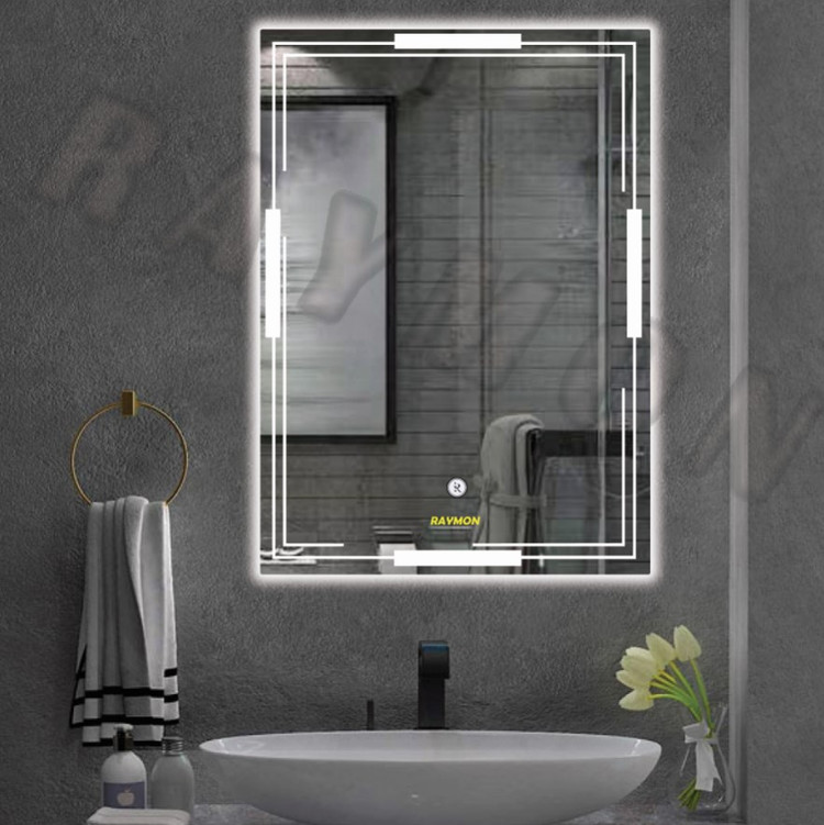 آینه بک لایت لمسی