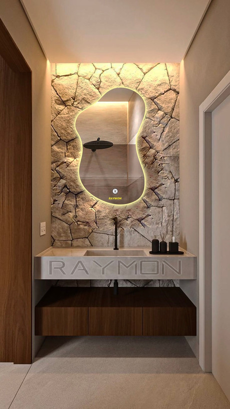 آینه بک لایت دفرمه