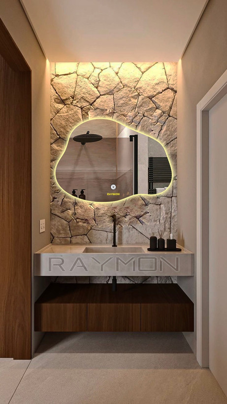 آینه بک لایت لمسی