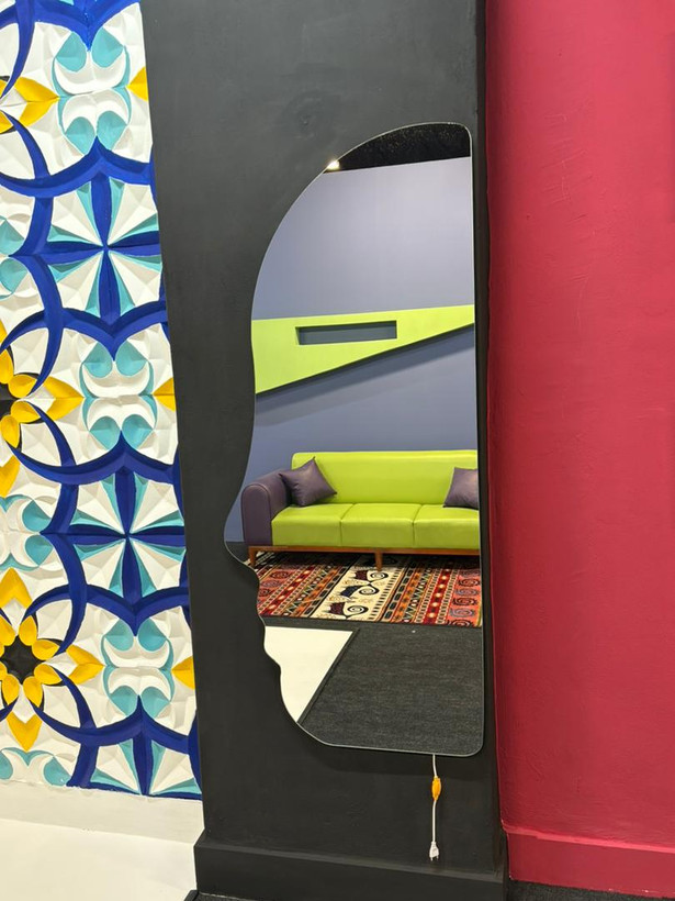 آینه بک لایت قدی